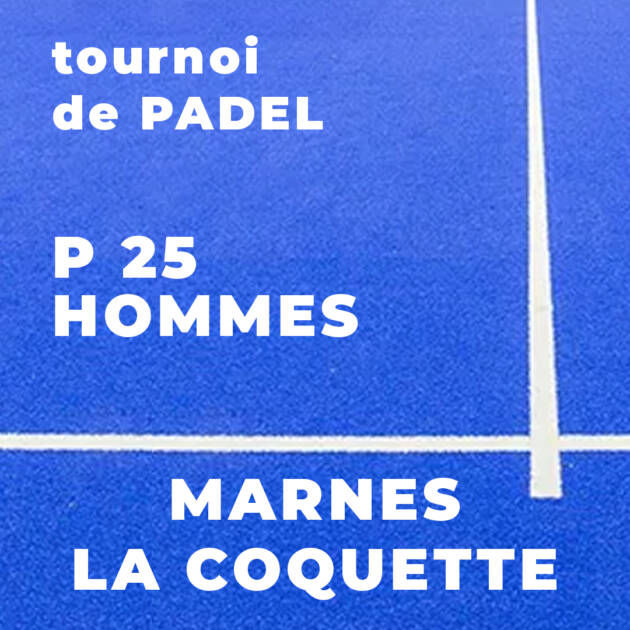 P25 Femmes - Marnes La Coquette - Mercredi 1 Janvier - 11h00-15h00