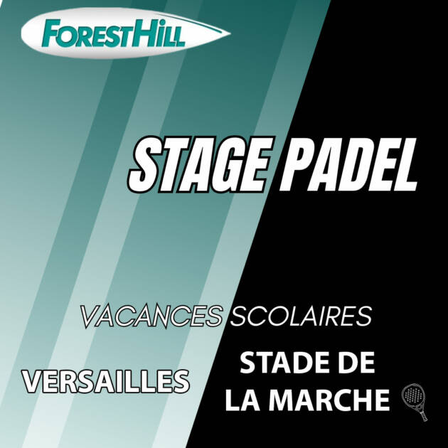 Stage Padel Adultes - Pâques